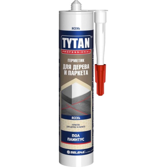 Герметик акриловый для дерева и паркета TYTAN PROFESSIONAL ясень, 280 мл 271104