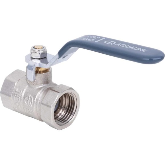 Шаровой кран AQUALINK вн-вн 2 ручка 01148 Шаровой кран AQUALINK вн-вн 2 ручка 01148