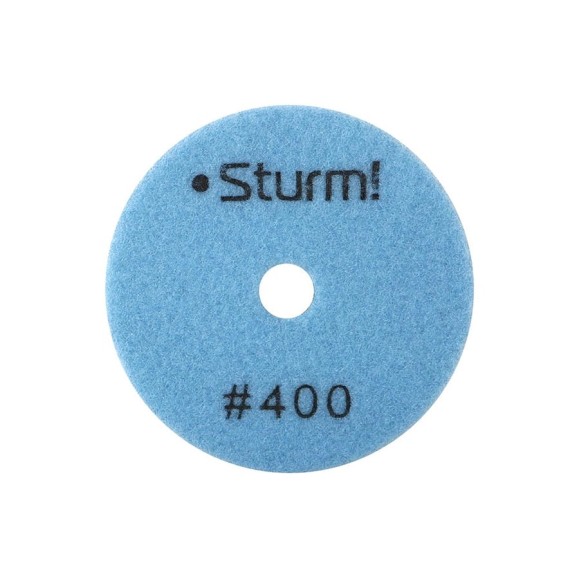 Круги шлифовальные гибкие Sturm ! 9012-D100-400 Круги шлифовальные гибкие Sturm ! 9012-D100-400