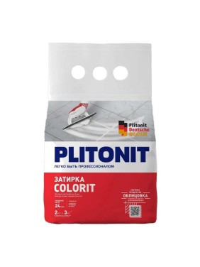 Затирка PLITONIT Colorit 1,5-6 мм светло-бежевая 2 кг 18886
