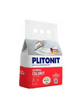 Затирка PLITONIT Colorit 1,5-6 мм белая 2 кг 18884
