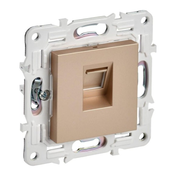 Розетка компьютерная IEK SKANDY RJ45 кат.6 SK-K02Sa песочный SK-K10-2-K98 Розетка компьютерная IEK SKANDY RJ45 кат.6 SK-K02Sa песочный SK-K10-2-K98