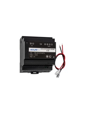 Блок бесперебойного питания 12В ACCORDTEC ББП-30 DIN 3А, цвет черный 00-00006038 AT-06038 Блок бесперебойного питания 12В ACCORDTEC ББП-30 DIN 3А, цвет черный 00-00006038 AT-06038