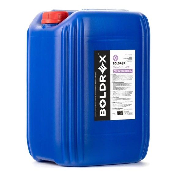 Обезжириватель Boldrex Cleaner S 31 20 кг 3120
