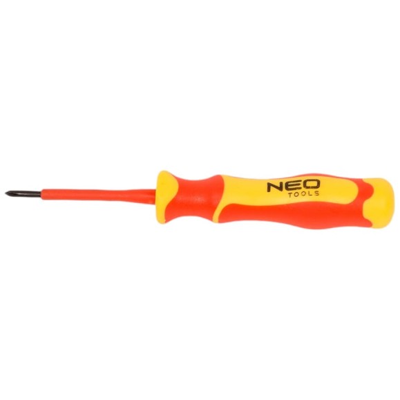 Отвертка NEO Tools PH0 x 3 x 60 мм, 1000 В 04-137 Отвертка NEO Tools PH0 x 3 x 60 мм, 1000 В 04-137