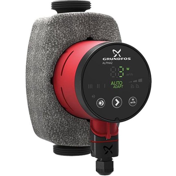 Циркуляционный насос Grundfos ALPHA2 25-60 180 1x230V 50Hz 6H Регулируемый БЕЗ ГАЕК 99411175