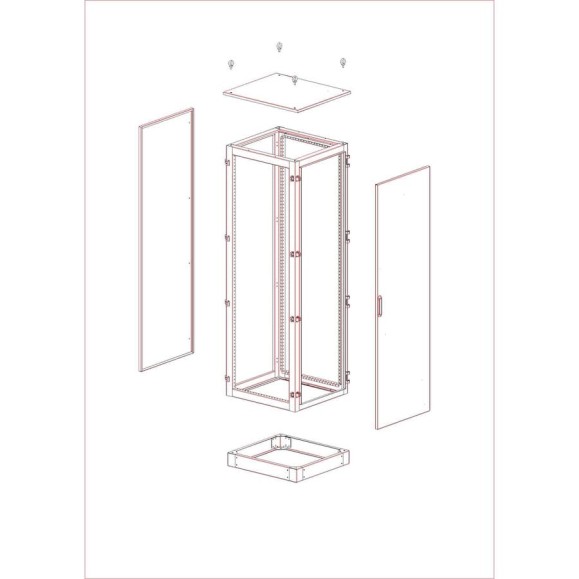 Корпус УМК MULTICOLOR IP54 (800х1800х450) (ШхВхГ) RAL 7035 MLT.UMK1.54.80.18.45 Корпус УМК MULTICOLOR IP54 (800х1800х450) (ШхВхГ) RAL 7035 MLT.UMK1.54.80.18.45