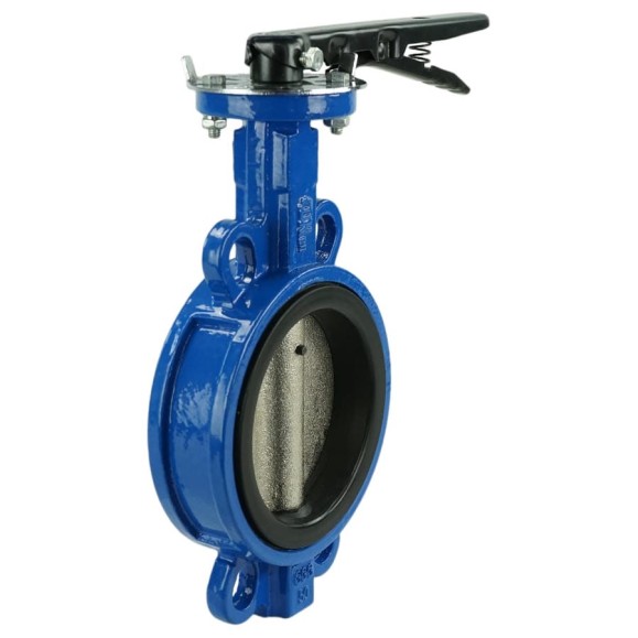 Дисковый поворотный затвор DN.ru GGG50-GGG40-EPDM Ду300 Ру16 с рукояткой D050-08313 Дисковый поворотный затвор DN.ru GGG50-GGG40-EPDM Ду300 Ру16 с рукояткой D050-08313