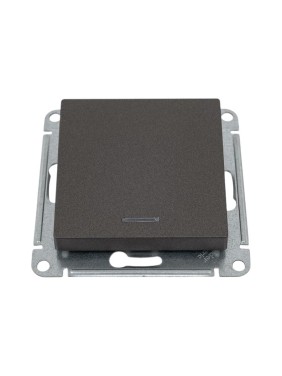 1-клавишный переключатель Systeme Electric AtlasDesign Мокко с подсветкой, сх.6а SE ATN000663 1-клавишный переключатель Systeme Electric AtlasDesign Мокко с подсветкой, сх.6а SE ATN000663