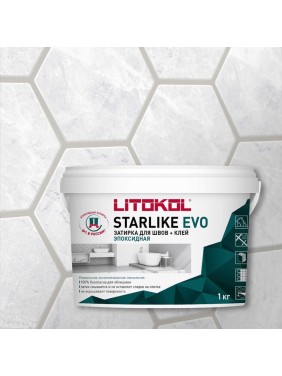 Эпоксидный состав для укладки и затирки мозаики LITOKOL STARLIKE EVO S.202 NATURALE 485220002