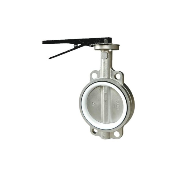 Затвор поворотный Benarmo Ду150 Ру16 нерж PTFE, д/нерж 109-1060 Затвор поворотный Benarmo Ду150 Ру16 нерж PTFE, д/нерж 109-1060