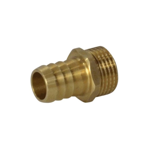 Переходник для шланга SantechSystems латунь, Дн20x3/4" НР, неразъемный 018-2101