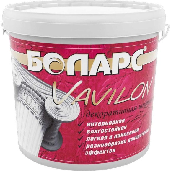 Декоративная шпатлевка БОЛАРС ВАВИЛОН / VAVILON (2100), 15 кг 00000006996 Декоративная шпатлевка БОЛАРС ВАВИЛОН / VAVILON (2100), 15 кг 00000006996