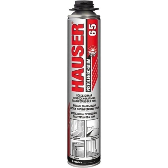 Монтажная пена TYTAN PROFESSIONAL HAUSER ПРОФИ 740 мл, всесезонная 272842 Монтажная пена TYTAN PROFESSIONAL HAUSER ПРОФИ 740 мл, всесезонная 272842