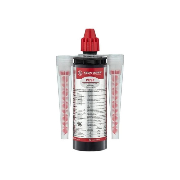Химический анкер Tech-Krep PESF POLYESTER 165мл 156466 Химический анкер Tech-Krep PESF POLYESTER 165мл 156466