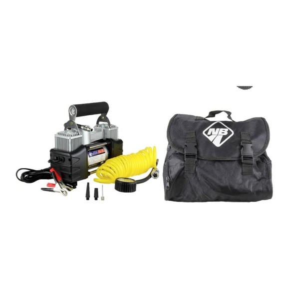 Компрессор Nova Bright АК-85L двухпоршневой, до 85 л/мин., 150 PSI, 12В, металлический корпус, в сумке 47557 Компрессор Nova Bright АК-85L двухпоршневой, до 85 л/мин., 150 PSI, 12В, металлический корпус, в сумке 47557