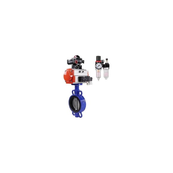 Затвор DN.ru 304-304-VITON-2W-Fb-H Ду250 Ру16 пневмопривод, БКВ, пневмораспред., БПВ D050-48627 Затвор DN.ru 304-304-VITON-2W-Fb-H Ду250 Ру16 пневмопривод, БКВ, пневмораспред., БПВ D050-48627