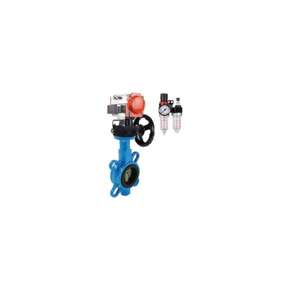 Затвор DN.ru 304-304-VITON-2W-Fb-H Ду250 Ру16 пневмопривод, дублёр, пневмораспред., БПВ D050-49307 Затвор DN.ru 304-304-VITON-2W-Fb-H Ду250 Ру16 пневмопривод, дублёр, пневмораспред., БПВ D050-49307