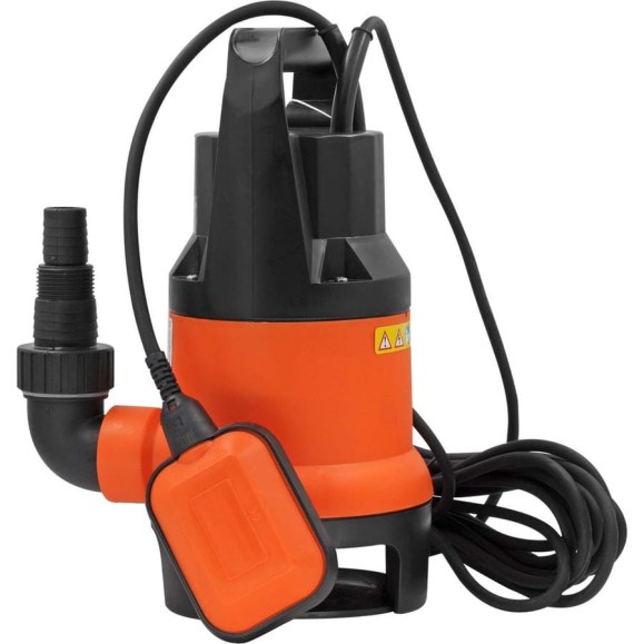 Насос погружной SKIPER SP4100 для слабозагрязнённой воды (750 Вт, 13500 л/ч, напор 8 м, 1" или 1 1/2") 00-00010606