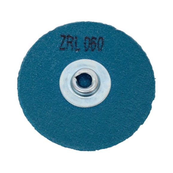 Мини шлифовальный быстросъемный круг QMC810 51 мм, Р60, цирконий, 10 шт Klingspor 351200-10 Мини шлифовальный быстросъемный круг QMC810 51 мм, Р60, цирконий, 10 шт Klingspor 351200-10