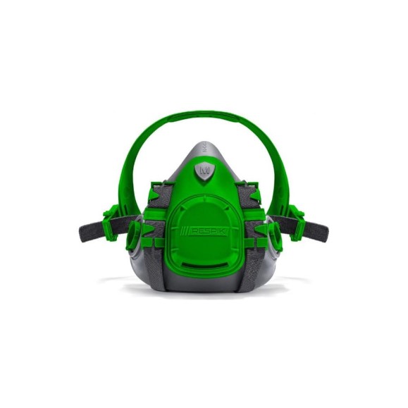 Полумаска RESPIK 801 размер S зеленая R801 green