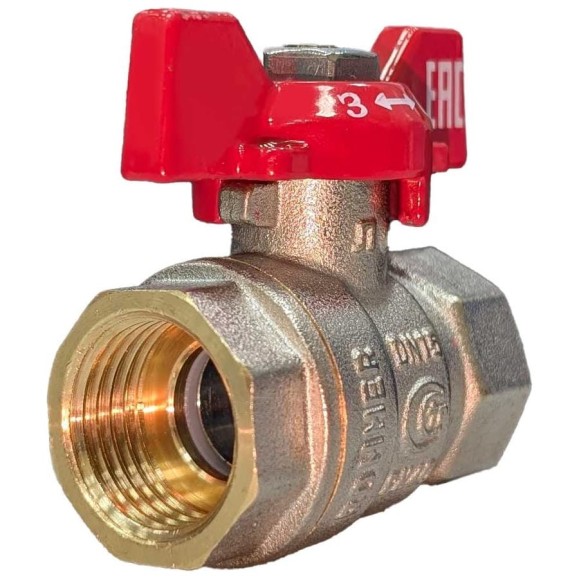Кран шаровой ROMMER ВР/ВР, ручка бабочка, 1/2" RBV-0003-2110215 RG00938RJN988L Кран шаровой ROMMER ВР/ВР, ручка бабочка, 1/2" RBV-0003-2110215 RG00938RJN988L