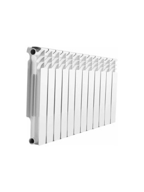 Радиатор AQUAPROM BI 500/80 B21, белый прямоугольник, 12 секций 00-00024231