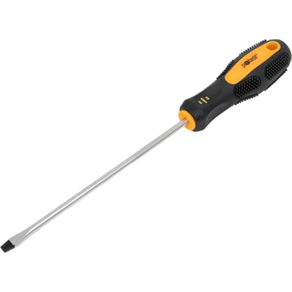Отвертка шлицевая Pobedit Expert Cr-V, SL5х150 мм 2561515 Отвертка шлицевая Pobedit Expert Cr-V, SL5х150 мм 2561515
