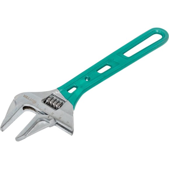 Разводной ключ RITTER Super Slim 250 мм / 10", тонкие губки, сталь CR-V, хромированные HT571250 Разводной ключ RITTER Super Slim 250 мм / 10", тонкие губки, сталь CR-V, хромированные HT571250