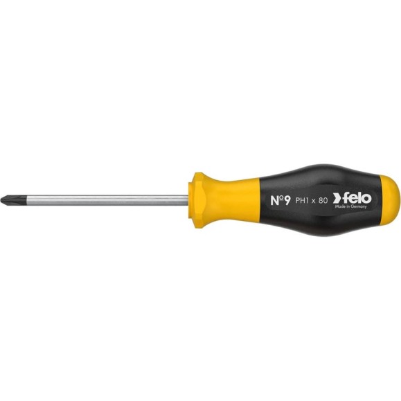 Крестовая отвертка Felo PH1X80 90210210 Крестовая отвертка Felo PH1X80 90210210
