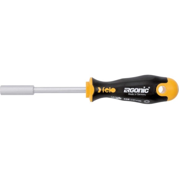 Отвертка Felo Ergonic с насадкой под биты 1/4" 43812540 Отвертка Felo Ergonic с насадкой под биты 1/4" 43812540