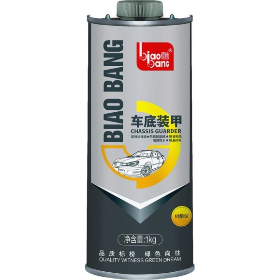 Антигравий Biao Bang черный (мастика для днища), евробаллон 1 кг VU1002 Антигравий Biao Bang черный (мастика для днища), евробаллон 1 кг VU1002