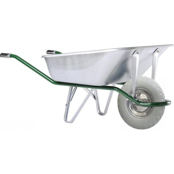 Тачка одноколесная Haemmerlin Cargo Excellium MG GFR(4058) 160 л оцинкованный кузов, непробиваемое литое колесо с подшипником 3013796101 Тачка одноколесная Haemmerlin Cargo Excellium MG GFR(4058) 160 л оцинкованный кузов, непробиваемое литое колесо с подшипником 3013796101