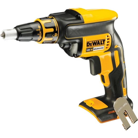 Аккумуляторный ленточный шуруповерт DEWALT DCF620N, 18 В, 30 Нм, 4400 об/мин, без АКБ и ЗУ DCF620N-XJ Аккумуляторный ленточный шуруповерт DEWALT DCF620N, 18 В, 30 Нм, 4400 об/мин, без АКБ и ЗУ DCF620N-XJ