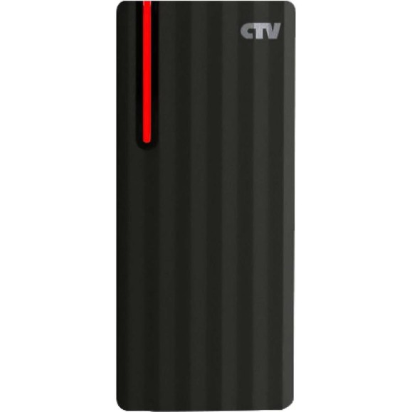 Контроллер-считыватель CTV CR20 EM B для считывания кодов бесконтактных идентификаторов формата EM, черный 10-0000368 Контроллер-считыватель CTV CR20 EM B для считывания кодов бесконтактных идентификаторов формата EM, черный 10-0000368