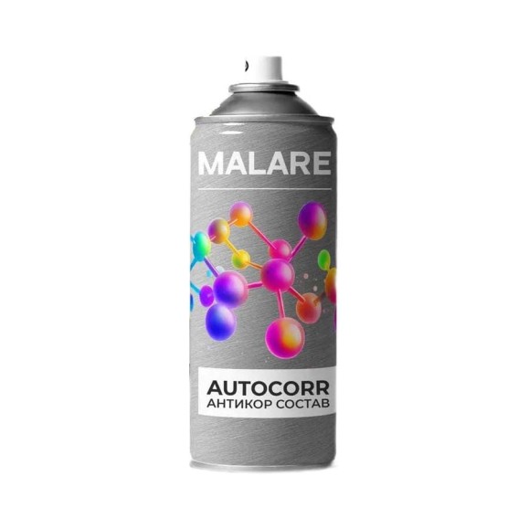 Аэрозольное антикорр покрытие для авто MALARE AutoCorr антикоррозийное в баллончиках для автомобиля RAL 7004 сигнальный серый, матовая, 520 мл (0,36 кг) ААСАВТКР7004М0036 Аэрозольное антикорр покрытие для авто MALARE AutoCorr антикоррозийное в баллончиках для автомобиля RAL 7004 сигнальный серый, матовая, 520 мл (0,36 кг) ААСАВТКР7004М0036
