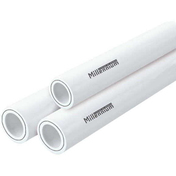 Полипропиленовая труба Millennium армированная алюминием 63x10,5 PN25 (длина 4м) 3M02-tbf-630000 Полипропиленовая труба Millennium армированная алюминием 63x10,5 PN25 (длина 4м) 3M02-tbf-630000