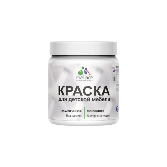 Резиновая краска MALARE для детской мебели для кухонных фасадов, мебели из дерева, моющаяся, быстросохнущая без запаха полуглянцевая, cпелый лимон, 0.5 кг КДТМБЛСПЛПГ0050 Резиновая краска MALARE для детской мебели для кухонных фасадов, мебели из дерева, моющаяся, быстросохнущая без запаха полуглянцевая, cпелый лимон, 0.5 кг КДТМБЛСПЛПГ0050
