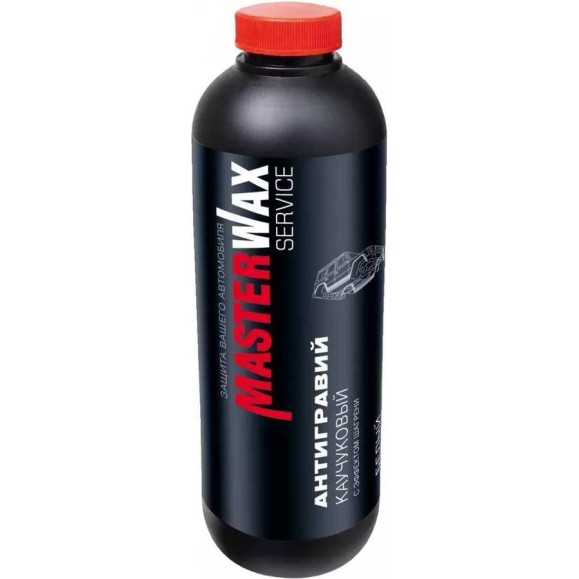 Антигравий каучуковый пластик MasterWax 1л WHITE с эффектом шагрени MW030902 Антигравий каучуковый пластик MasterWax 1л WHITE с эффектом шагрени MW030902