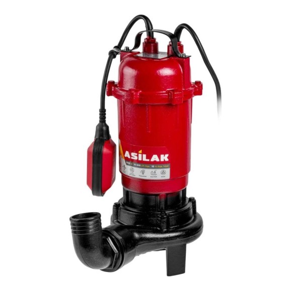 Насос погружной для грязной воды ASILAK SLP-2001 AS4410-2 Насос погружной для грязной воды ASILAK SLP-2001 AS4410-2