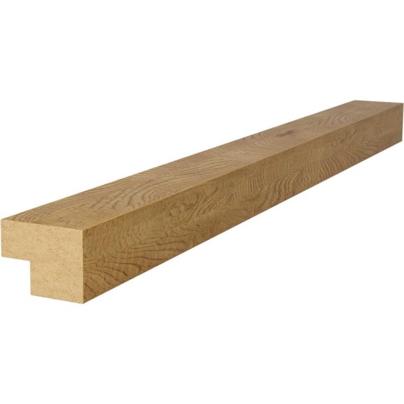 Торцевая рейка Cosca Decor 25x19x1350 мм, МДФ, дуб медный 00-00076274 Торцевая рейка Cosca Decor 25x19x1350 мм, МДФ, дуб медный 00-00076274