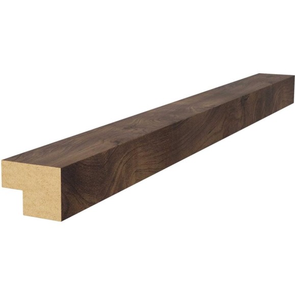 Торцевая рейка Cosca Decor 25x19x1350 мм, МДФ, дуб старинный натуральный 00-00076275