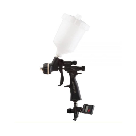 Краскораспылитель WALCOM GENESI CARBONIO EVO 360 HTE CLEAR, 0,68 л, сопло 1.3 мм для нанесения лака 963013ECM