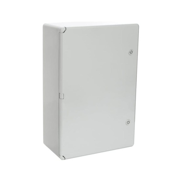 Корпус пластиковый с монтажной панелью ЩМП IP65 серая дверь 600x400x200 Промрукав PR08.26486 Корпус пластиковый с монтажной панелью ЩМП IP65 серая дверь 600x400x200 Промрукав PR08.26486