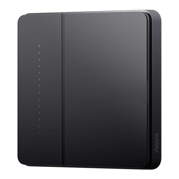Умный настенный выключатель AQARA Z1 Pro (1 клавиша), цвет: серый, модель ZNQBKG42LM_gr