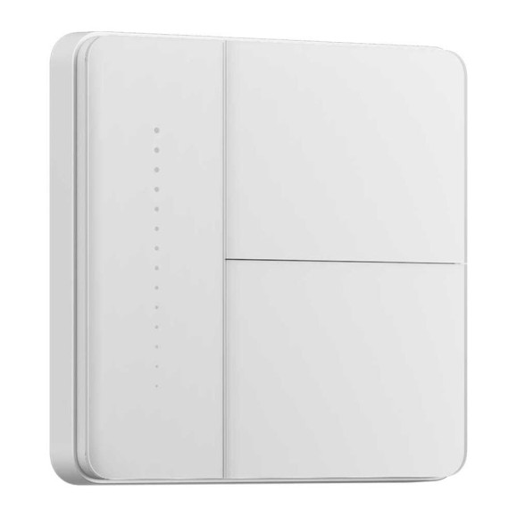 Умный настенный выключатель AQARA Z1 Pro (2 клавиши), цвет: белый, модель ZNQBKG43LM_wh