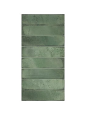 Плитка Azori Ceramica 31,5x63 bricks green 00-00109498