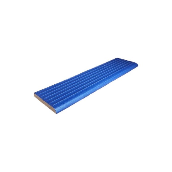 Кромка синяя рельефная для бассейна TOP GRES противоскользящая, 244х56x9 00-00000144 Кромка синяя рельефная для бассейна TOP GRES противоскользящая, 244х56x9 00-00000144