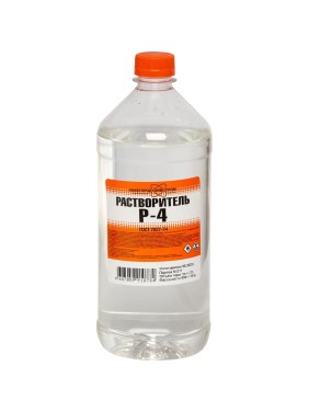 Растворитель НХП Р-4, ПЭТ, 1 л. 4607059910784