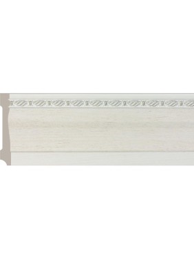 Плинтус Cosca Decor интерьерный багет, 95x14x2400 мм, Слоновая кость СПБ019731 Плинтус Cosca Decor интерьерный багет, 95x14x2400 мм, Слоновая кость СПБ019731